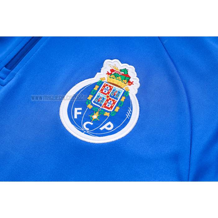 Tuta da Track de Felpa del Porto 2023-2024 Blu